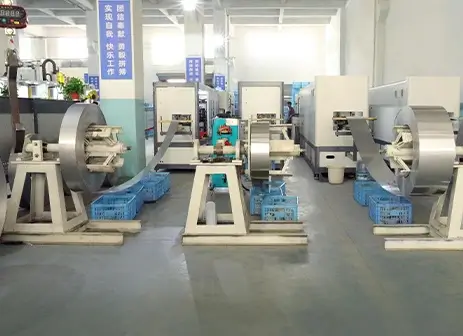 yeway factory-Automated Stainless Steel Tube Pressing & Forming Workshop